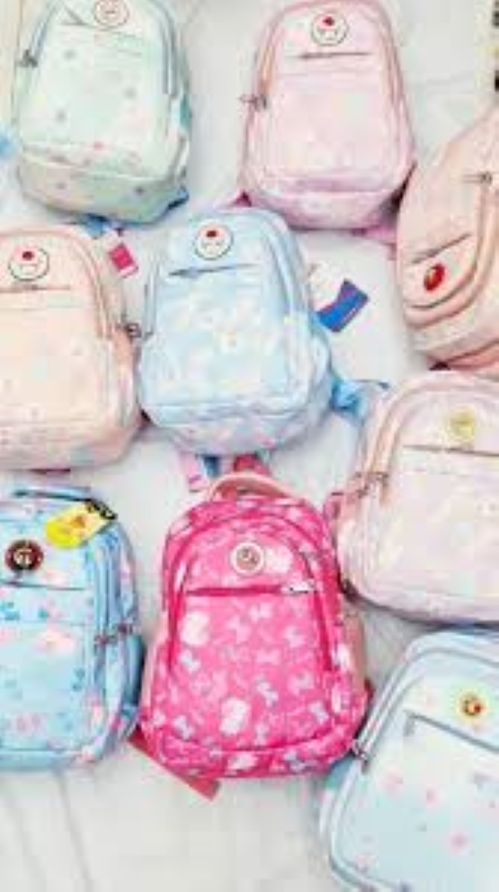 Picture of New PINk baby cute bag Style kids bag toddler backpack with leash scape School Backpack for Kids  Students