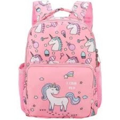 Picture of New PINk baby cute bag Style kids bag toddler backpack with leash scape School Backpack for Kids  Students