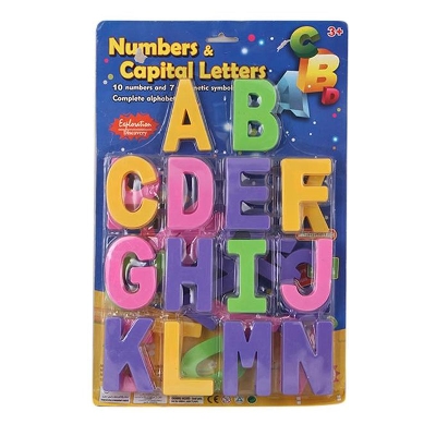 Picture of Plastic Apphabet Set - Multi Color