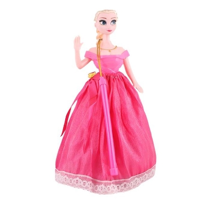 Picture of Plastic Baby Doll For Kids - Pink