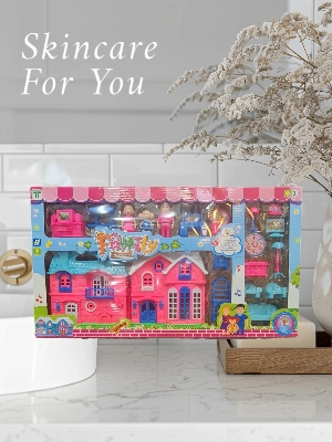 Picture of Plastic Doll Home For Kids - Pink