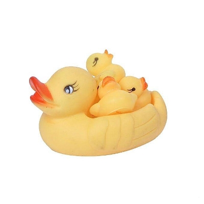 Picture of Plastic Duck Toy with Music - Yellow