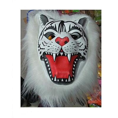 Picture of Plastic Fox Mask - White