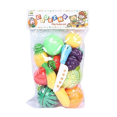 Picture of Plastic Fruit Toy Set - Multi-color