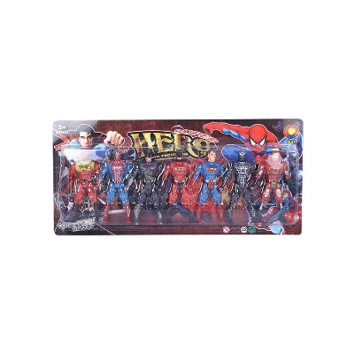 Picture of Plastic Hero  Figure - Multi Color