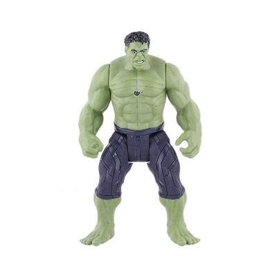 Picture of Plastic Hulk Man  Figure - Green and Black