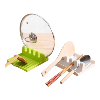 Picture of Plastic Spatula Holder, Kitchen Organizer for Fork, Spoon, Spoon Storage Shelf, Pot Holder