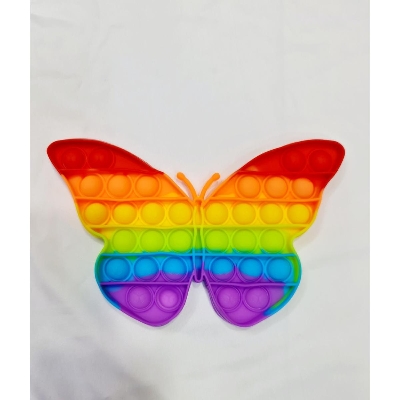 Picture of popid size10cm Push Pop Bubble Fidget Sensory Toy Special Needs Stress Reliever Silicone Stress Reliever Toy Squeezes Sensory Toys