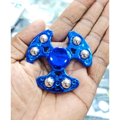 Picture of Product details of metal Fidget Spinner Stress Reducer Toy - Black