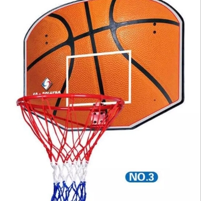 Picture of Professional Basket ball & Basket ring, Basket net set with ball Combo big Size