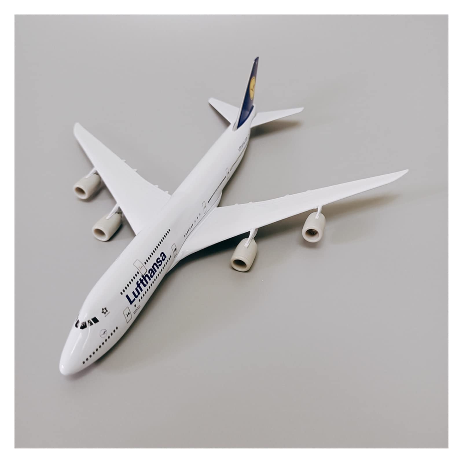 Picture of REELAK Die-cast Alloy Fighter For: 20 cm alloy metal Lufthansa    20CM B747 Lufthansa Airlines Airplanes Plane