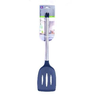 Picture of Slicon Non stick spoon With Stainless Steel Handle
