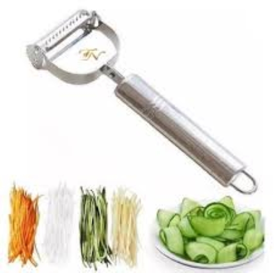 Picture of Stainless Steel Slicer   / Peeler Fruit Vegetable Spud Speed Slicer Cutter silver