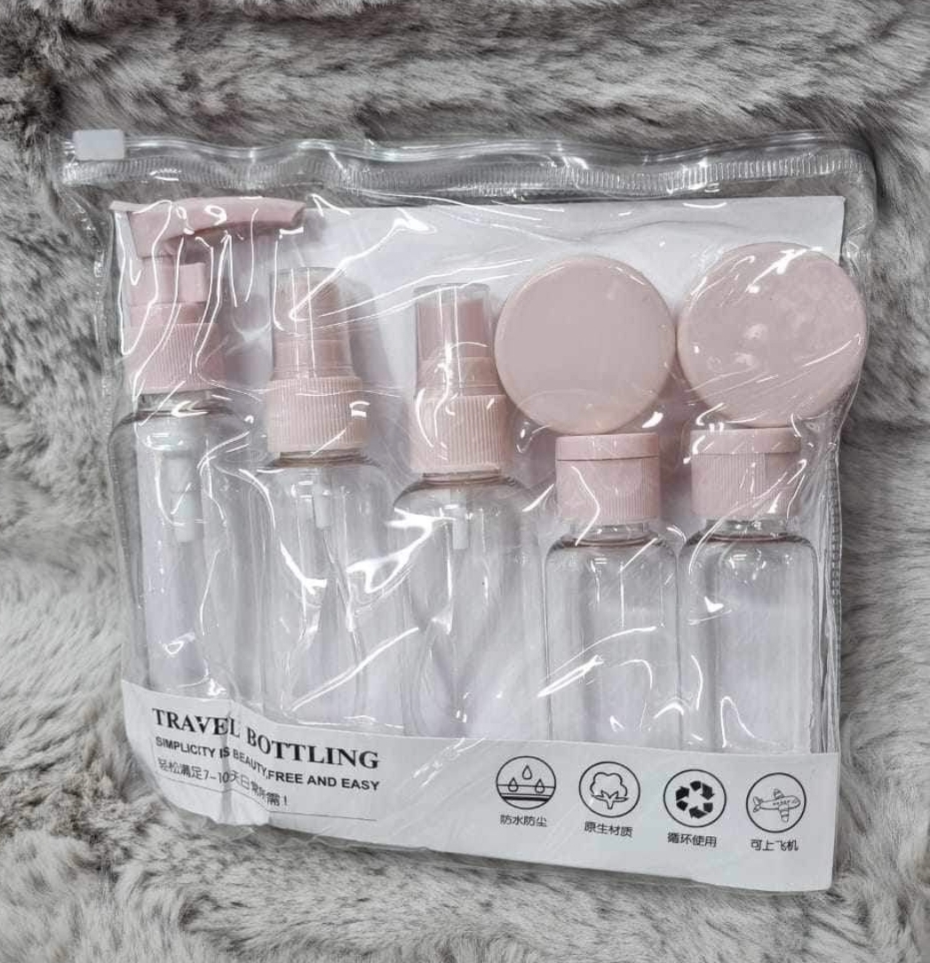 Picture of Super Cosmetics Packaging Travel Bottle Set 6Pcs/set Empty Bottles Travel kit