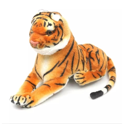 Picture of Tiger Stuffed Toy Doll - Yellow