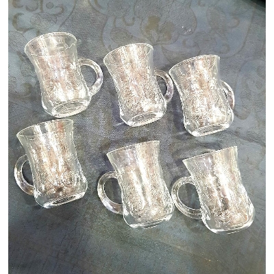 Picture of Transparent Tea Cup Set ( 6 Pcs )