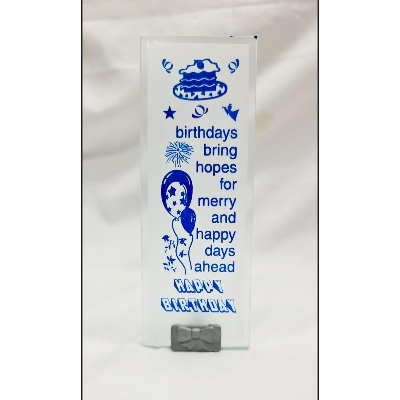 Picture of Unique happy birthday showpiece