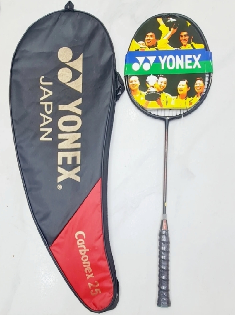 Picture of Yonex Carbonex  Badminton Racket Yonex Badminton Racket Bat Carbonex /2115/25 - Play Badminton  Black Yonex Badminton Racket