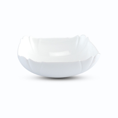 Picture of 9.5" Square Design Bowl-White