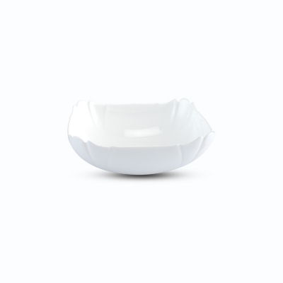 Picture of  6" Square Design Bowl-White 