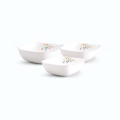 Picture of 3Pcs Square Design Bowl Set-Ora