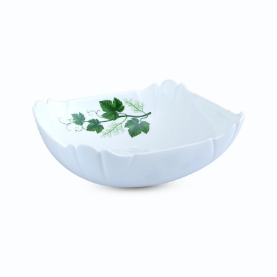 Picture of 9.5" Square Design Bowl-Green Classic