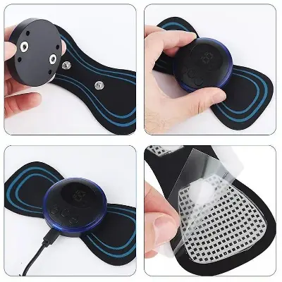 Picture of Mini Pulse Sticker for Muscle Pain | MNK SHOP (Black)