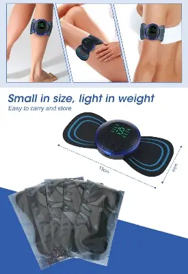 Picture of Mini Pulse Sticker for Muscle Pain | MNK SHOP (Black)