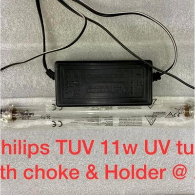Picture of Ultraviolet Set Uv Light 8" 11W, 11W Uv Ac Chock For Water Purifier - Black