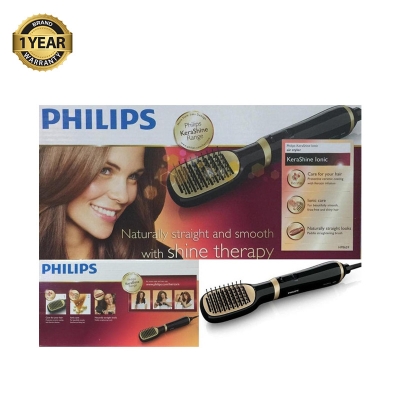 Picture of Philips HP8659 Kerashine Essential Care Air Styler (Not Straightener) - Black/Golden
