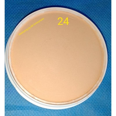 Picture of GOPINATH Macron  Waterproof Pan Cake Sun Tone Makeup Concealer 40g, Shade No.24 - Brown