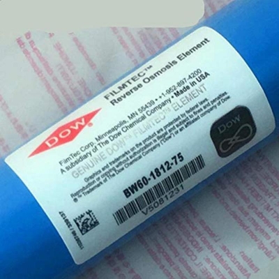 Picture of Dow Filmtec 75 GPD RO Membrane 75gpd for Water Filter RO Membrane Replacement Made in USA - Blue