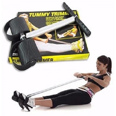 Picture of Tummy Trimmer / Exercise Waist Abs Workout Fitness Equipment / Slimming Care Pedal - Black/SILVER