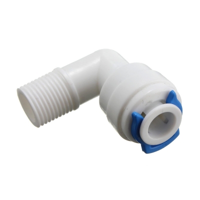 Picture of Inline Filter Elbow Connectors For Ro Water Purifier (Price for 2 pcs) - White