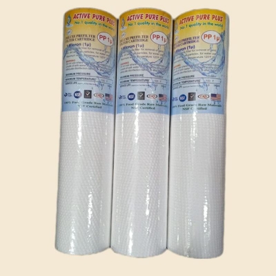 Picture of High Flow System 1 Micron Dot Dot PP Filter (120g) for Water Purifier Reverse Osmosis System, 10 Inch (Price for 3pcs)