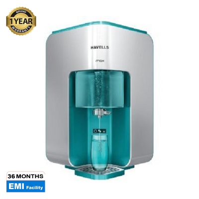 Picture of Havells Max RO+UV Water Purifier - 7L, Sea Green - White