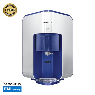 Picture of Havells Pro 7 Liter RO + UV Water Purifier  with 6 Stages, (White and Blue) - White