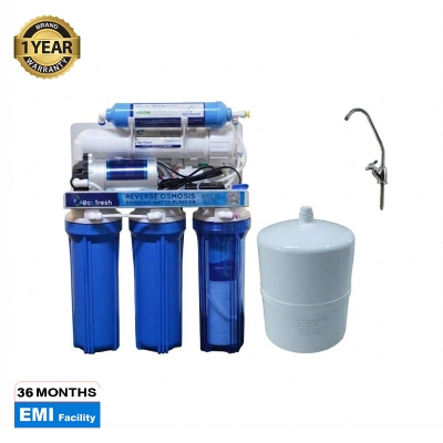 Picture of EcoFresh Reverse Osmosis Water Purifier Eco-501-Machine (RO) 3.2GL Tank - White