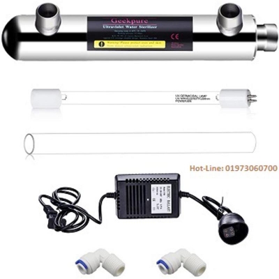 Picture of Water Purifier Reverse Osmosis Ultra-Violet  6W 1Set. - White