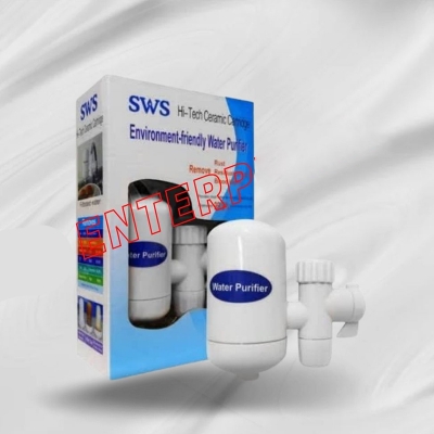 Picture of SWS Water Purifier Ceramic Faucet Tap Home & Office Environment Friendly and High Technology Mini Water Purifier - White