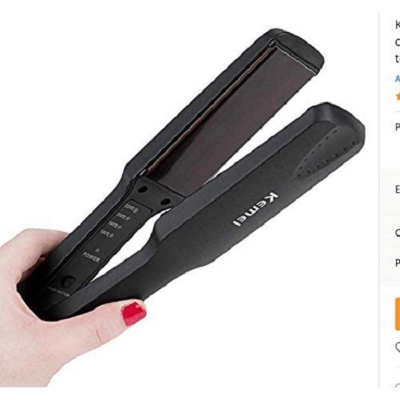 Picture of Kemei KM-329 Hair Straighteners Hair Beauty Tools (Black) - Black