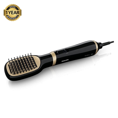 Picture of Philips HP8659 Kerashine Essential Care Air Styler (Not Straightener) - Black/Golden - Black