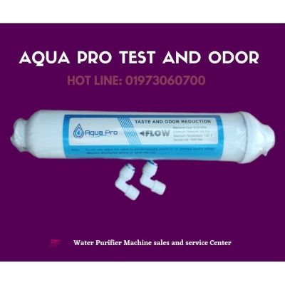 Picture of Aqua Pro Test & Odor Reduction Cartridge for Any Water Purifier - White