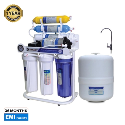 Picture of Six Stage Sanaky-S2 Mineral RO Water Purifier Model No: SANAKY-S2 - White