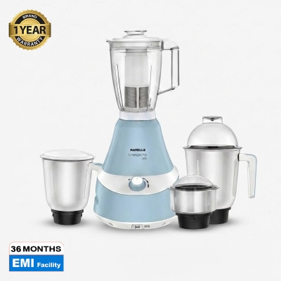 Picture of Havells Enargia, 750w 3 SS Jar Light blue White - Light blue