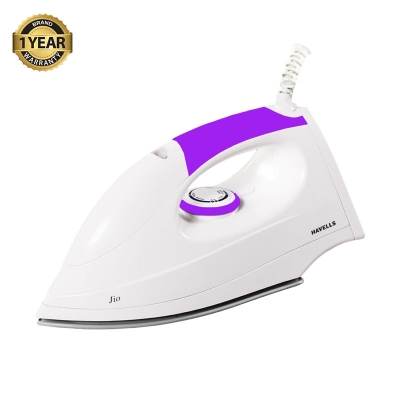 Picture of Havells Jio Dry Iron Purple 1000w - Purple