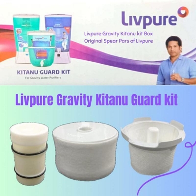 Picture of Livpure Gravity Kitanu Guard Kit Box for Water Purifier - White