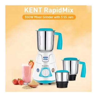 Picture of Kent RapidMix High Speed Mixer Grinder 550W - White