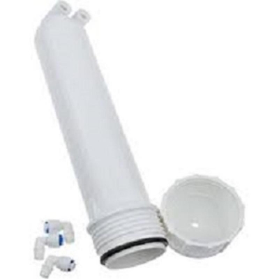 Picture of RO Membrane Housing for Water  Purifier (White 3pcs Elbow) - White