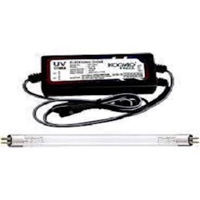 Picture of Water Purifier Maintenance Service Kit (UV Light/Lamp, Choke and Spare) for All Water Purifier (1, UV Set) - Black